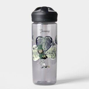 "Have a Happy St. Patrick's Day" Leprechaun Water Bottle