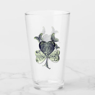 "Have a Happy St. Patrick's Day" Shamrock Glass