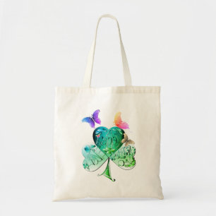 "Have a Happy St. Patrick's Day" Shamrock Tote Bag