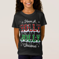 Have A Holly Christmas Jolly Xmas Rainbow Buffalo