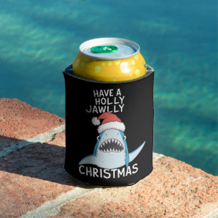 Have A Holly Jawly Christmas Movie Sarcastic Jaws  Can Cooler