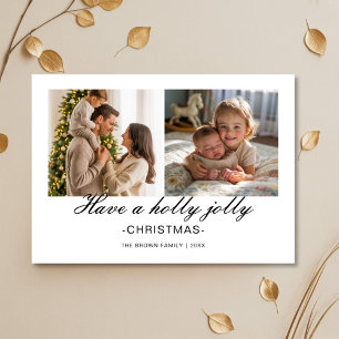 Have a Holly Jolly Christmas from Our Crazy Family Holiday Card