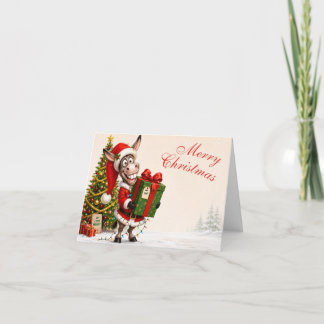 Have a Holly Jolly Hee-Haw! Thank You Card