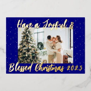 Have a Joyful & Blessed Christmas One Photo