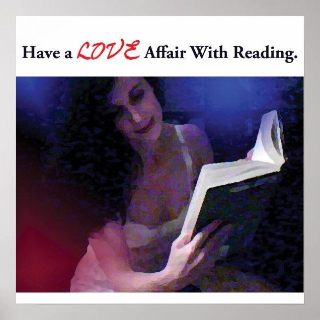 Have a Love Affair With Reading Poster (Front)