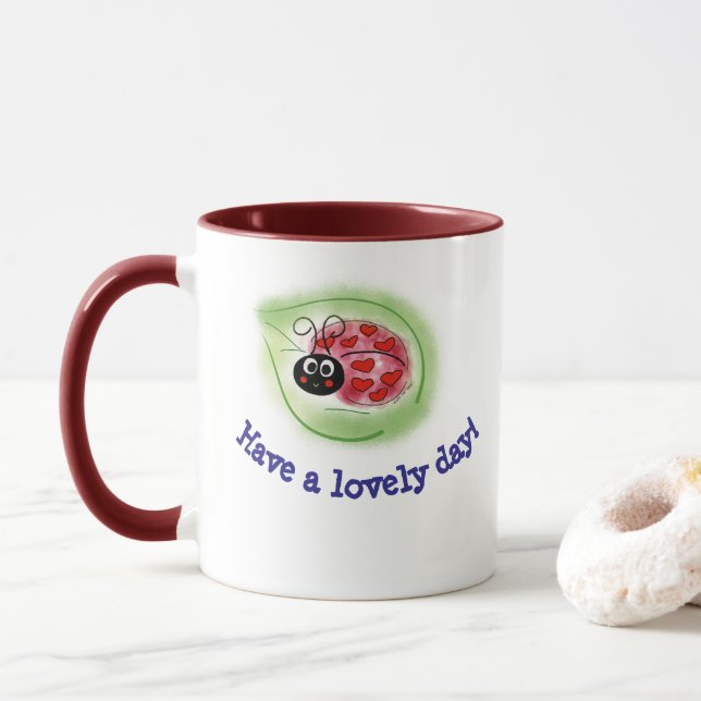 Have a lovely day! mug (With Donut)