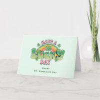 Have a Lucky Day Retro Style St. Patrick's Day