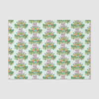 Have a Lucky Day Retro Typography Pattern