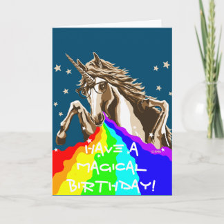 Have a magical birthday! card