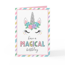 Have A Magical Birthday Pretty Unicorn