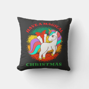 have a magical christmas cushion