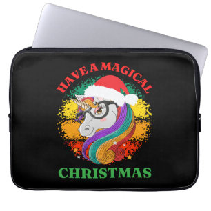 have a magical christmas laptop sleeve