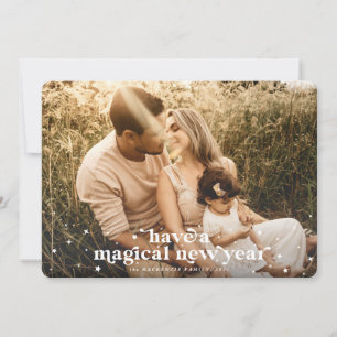Have a Magical New Year Photo Card