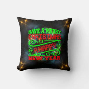 Have A Merry Christmas A Happy New Year-34635 Cushion