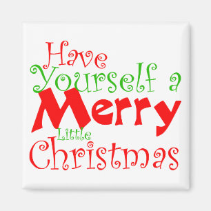 Have a Merry Christmas Holiday Magnet