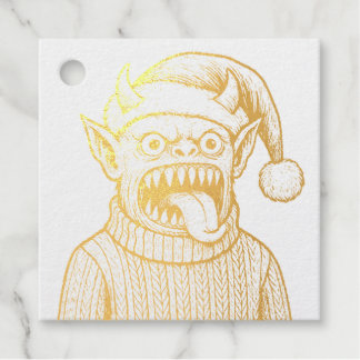 Have a Merry Creepmas Monster Christmas Favour Tags