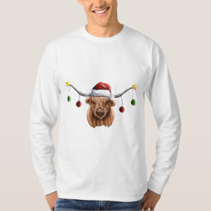 Have a Merry Hielan Coo Christmas T-Shirt