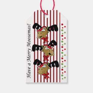 Have a Merry Moosemas Christmas Gift Tags