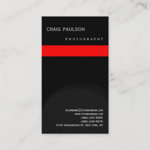 Have a Minimalist Modern Plain Printed Business Card