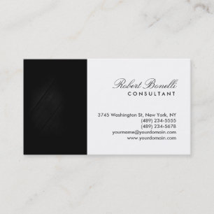 Have a Minimalist Modern Plain Printed Business Card