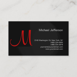 Have a Minimalist Modern Plain Printed Business Card