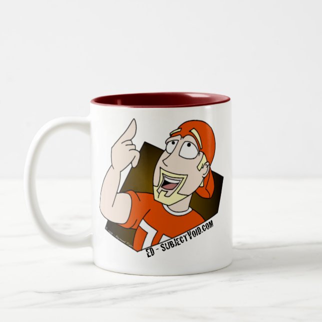 Have a mug with Ed's mug! - Right Handed (Left)