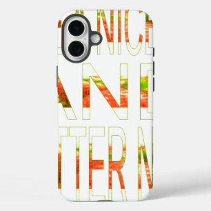Have a Nice Day & a Better Night   Modern Text Art iPhone 16 Plus Case
