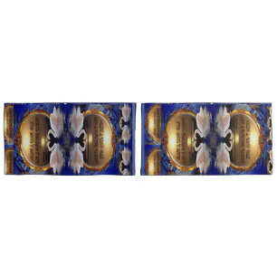 Have A Nice day & a Nice Night Golden Sunset Sky D Pillowcase