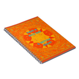 Have a Nice Day & Better Night Art Print Spiral Notebook