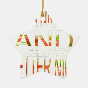 Have a Nice Day Ceramic Tree Decoration