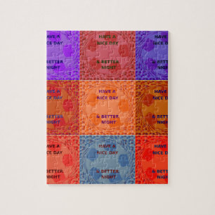 Have a Nice Day colours Jigsaw Puzzle