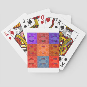 Have a Nice Day colours Playing Cards