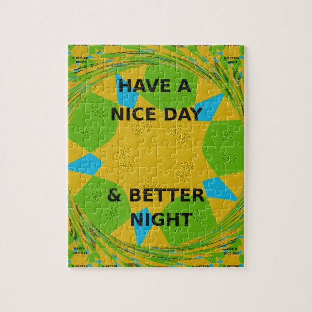 Have a Nice Day Jigsaw Puzzle (Vertical)