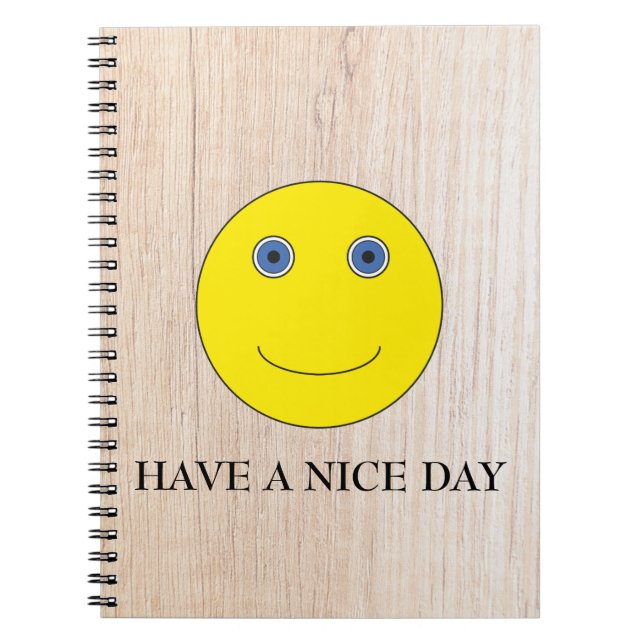 Have a nice day notebook (Front)
