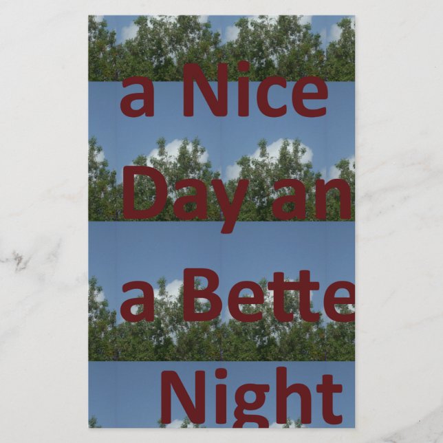 Have a nice day.png stationery (Front)