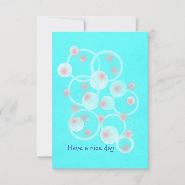 Have a nice day thank you card (Front)