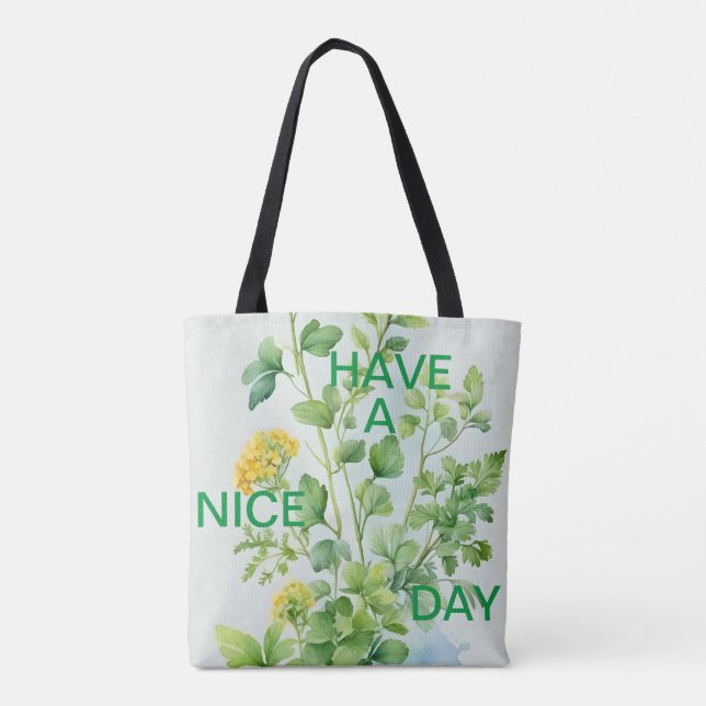 Have a Nice Day Tote (Back)