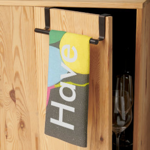 Have a Nice One; Birthday Create Your Own Tea Towel
