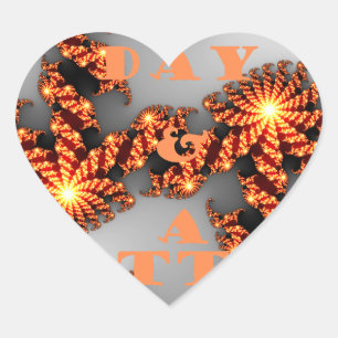 Have a Nicer Day and a Better Night Heart Sticker