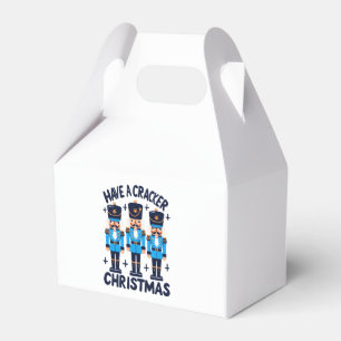 Have a nutcracker christmas favour box