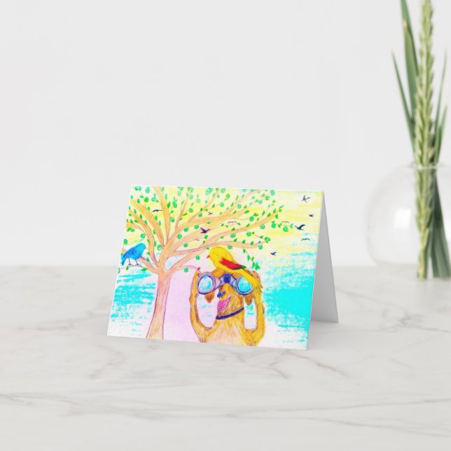 Have A Paw-Some Birthday! Card (Front)