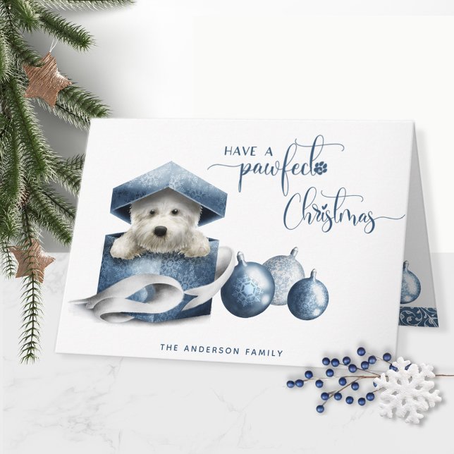 Have a Pawfect Christmas, Cute Dog Christmas Card (Creator Uploaded)