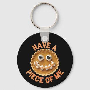 Have a Piece of Me The Cutest Pumpkin Pie Treat Key Ring