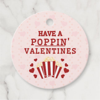Have a Poppin Valentines Favour Box Tags