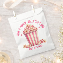 Have a Popping Valentine's Day Pink Popcorn Heart