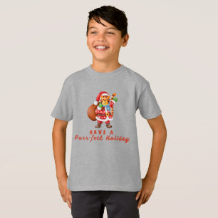 Have a Purr‑fect Holiday Tiger Christmas Shirt