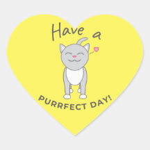 Have a Purrfect Day Sticker