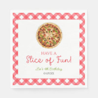 Have A Slice of Fun! Pizza Birthday Party