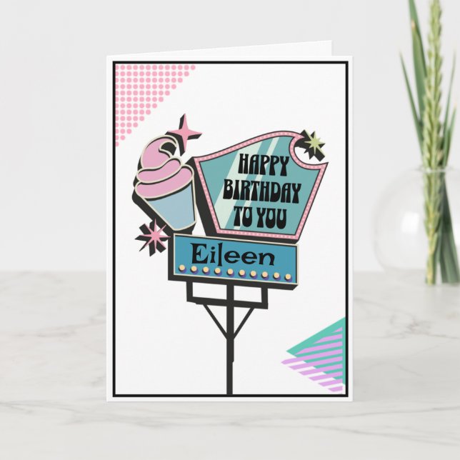 Have a Spectacular Birthday | Retro 1950's Style Card (Front)