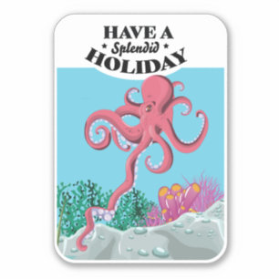 Have a Splendid Holiday Squid